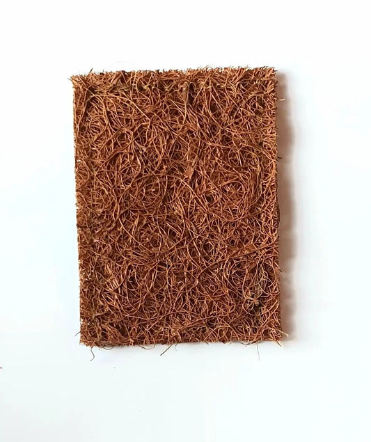 Large coconut fibre scrub pad