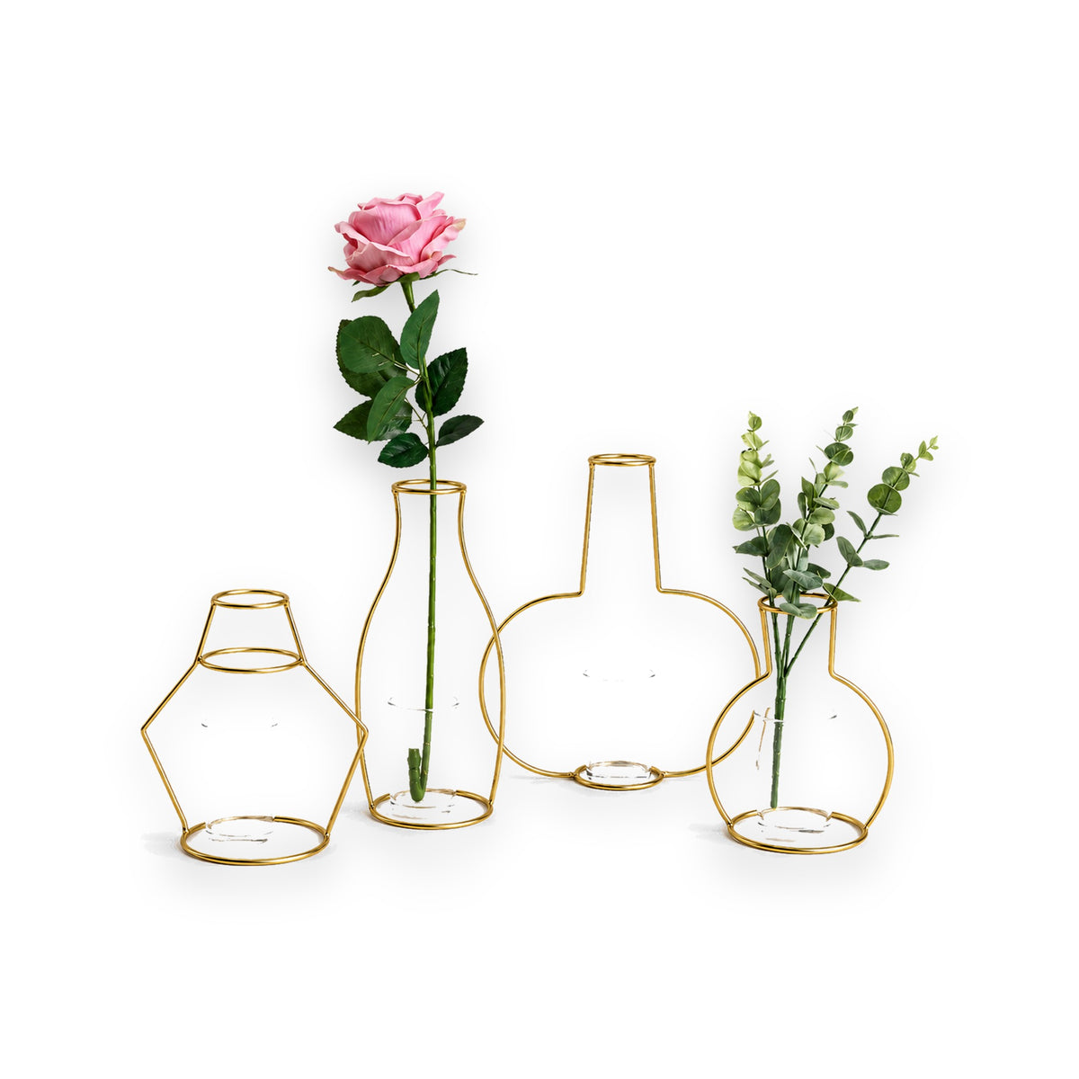 Metal Wire Vase Ornaments